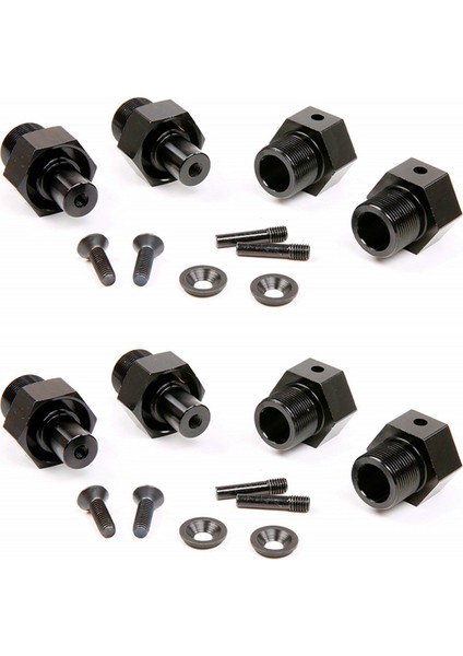 4x Hızlı Serbest Bırakma ve Sert Yükseltme Hex Hub 1/5 Hpı Rofun Rofun Km Baja 5b Parçaları (Yurt Dışından)