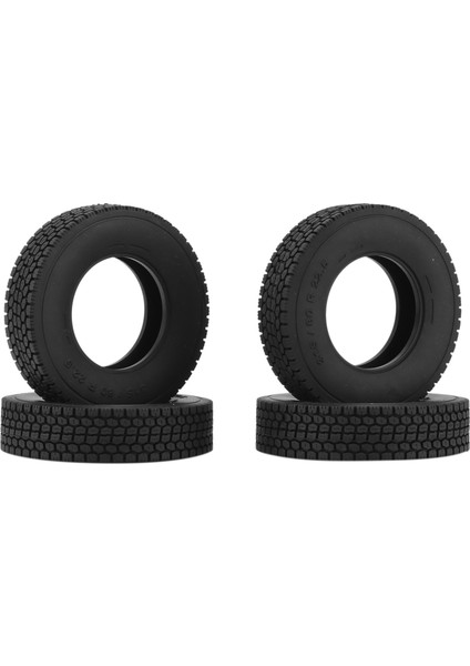 4pcs 1.55 Kauçuk Tekerlek Lastikleri Tamiya Için Lastik 1/14 Rc Tracker Traktör Kamyon Yükseltme Parçaları (Yurt Dışından)