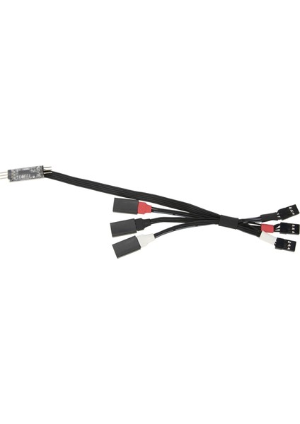 RC Araba 4Ws Dört Tekerlek Direksiyon Kontrol Hattı Paneli İçin servo kontrol kablosu 1/8 1/10 1/18 1/24 RC Paletli (Yurt Dışından)