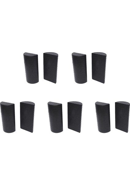 5pair 30CM Yoga Pilates Için Yarım Yuvarlak Köpük Silindir Spor Fitness Ekipman Denge Padi Yoga Blokları (Yurt Dışından)