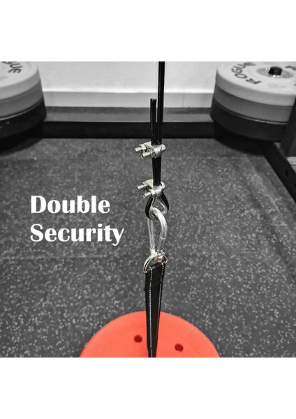 2 Set Gym Ayarlanabilir Kablo Tel Ip Ağır Hizmet Tipi Çelik Yedek Parçalar Ev Spor Salonu Fitness Kablosu, 2metre ve 3metre (Yurt Dışından) indirimleri