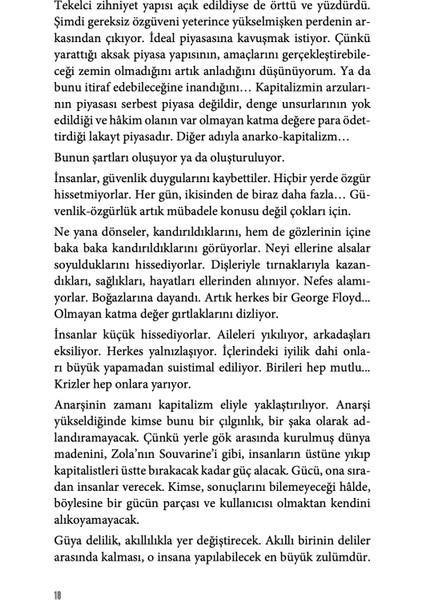 Anarşiden Önceki Son Çıkış - Yusuf Dinç