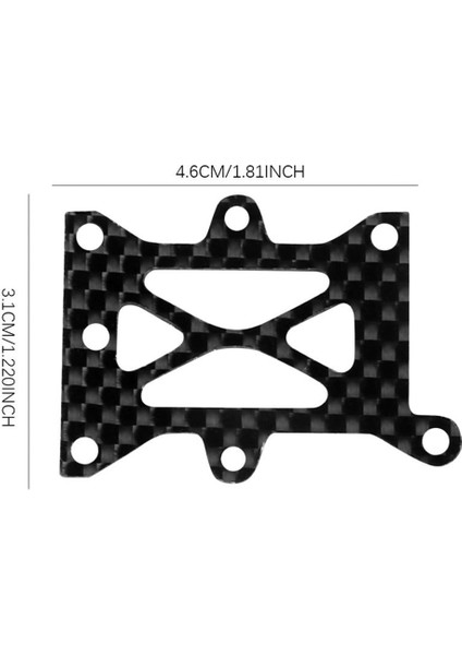 1/10 Kyosho MP10 MP9E Op TO-209 Rc Araba Yükseltme Aksesuarları Için Rc Araç Karbon Fiber Indüksiyon Braketi (Yurt Dışından) fırsatları