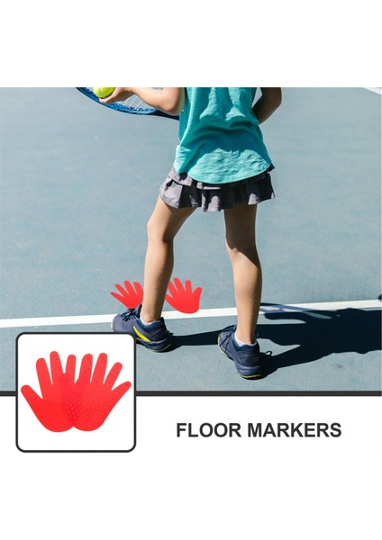 El Zemin Işaretleri Döşeme Emblemleri Halı Alan Halıları Tenis Spor Nokta Spor Zemin Sitesi Işaretleri El Şeklleri (Yurt Dışından) fırsatları