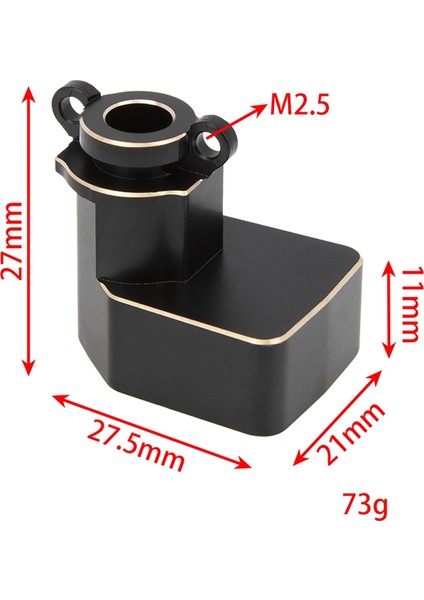 Eksenel Utb1 Için Alüminyum Alaşım Arka Aks Koltuk 1/18 Capra Rc Craıl Kamyak Kamyonu Yükselme Parçaları (Yurt Dışından) fırsatları