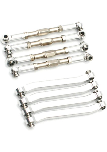48X Metal Şasi Çekme Çubukları Bağlantı MN D90 D91 D96 D99 D99S MN90 MN99S 1/12 Gümüş (Yurt Dışından) fiyatları