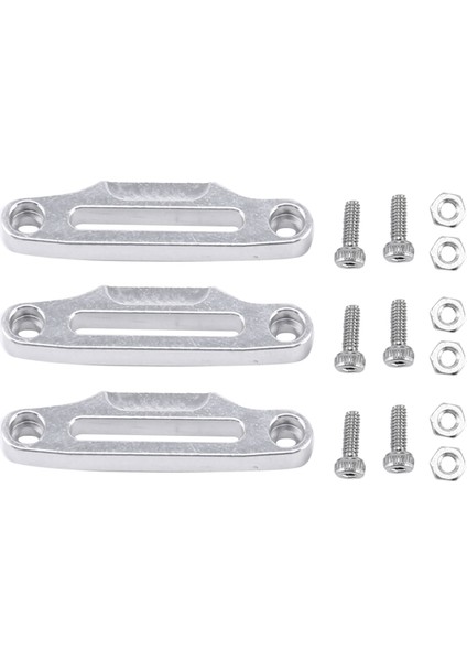 3pc Alüminyum Alaşım Vinç Halat Kılavuzu Metal Kablo Kılavuzu 1/10 RC CRAIL RC Arabalar Tampon Dekoratif Parçaları (Yurt Dışından)