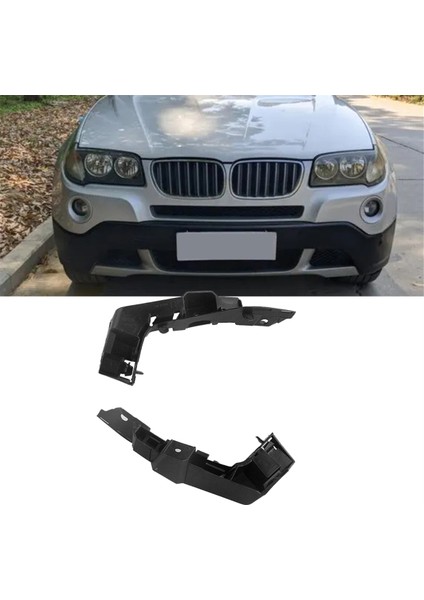 Sol Ön Tampon Braket Trim Panel 51113400919 Bmw X3 E83 2004-2010 Araç Yan Tampon Sabitleme Braketi (Yurt Dışından) modelleri