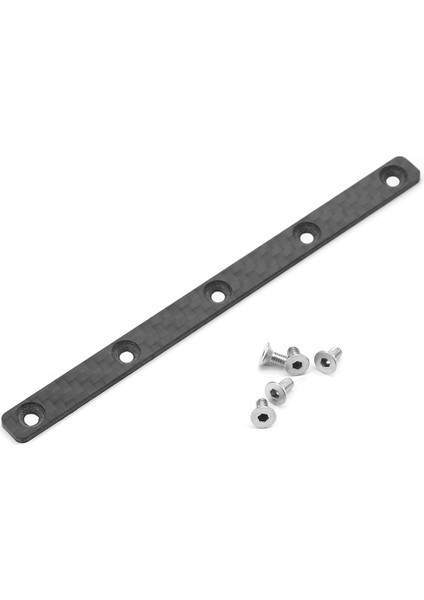 Tamiya TT02 Tt-02 Için Karbon Fiber Şasi Takviye Plakası 1/10 Rc Araba Yükseltme Parçaları Aksesuarları (Yurt Dışından)