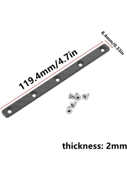 Tamiya TT02 Tt-02 Için Karbon Fiber Şasi Takviye Plakası 1/10 Rc Araba Yükseltme Parçaları Aksesuarları (Yurt Dışından) fırsatları