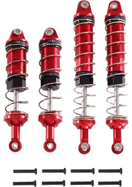 WLTOYS için Metal Yağ Şok Emici Damper 12427 12428 12423 12429 RC Araba Yükseltme Parçaları (Yurt Dışından)