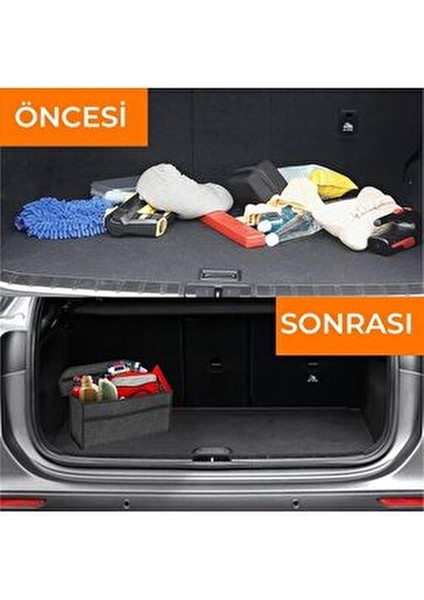 Bagaj Düzenleyici Organizer Katlanabilir Keçe Çanta 50x20x15 cm Boyutunda