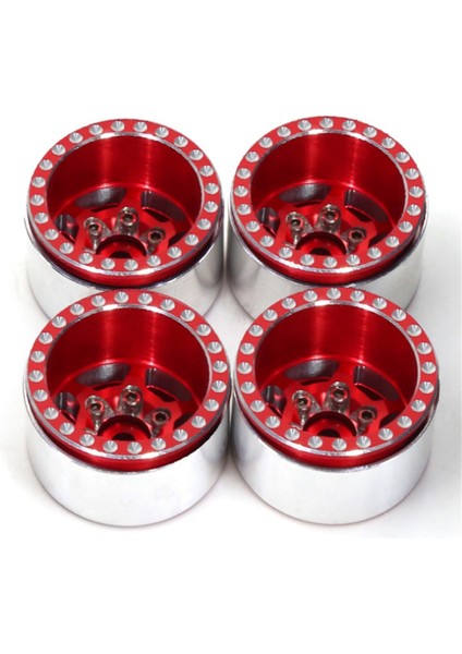 1 0 inç metal beadlock tekerlek göbek tekerlek jant 1/18 RC paletli araba traxxas trx4-m savunucusu bronco scx24 rc parçaları (Yurt Dışından) modelleri