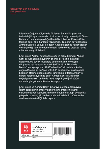 Senûsî’nin Son Yolculuğu - Emîr Şekîb Arslan fiyatları