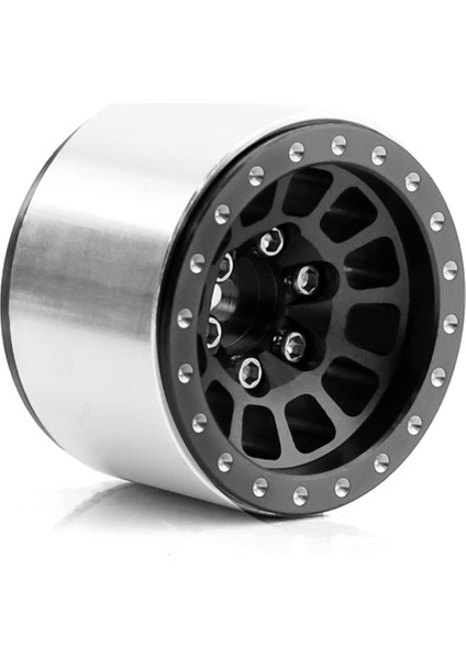 8pcs 1.0 Inç Metal Beadlock Tekerlek Hub Tekerlek Jant 1/18 1/24 Rc Cral Araş TRX4M Axıal SCX24 AX24 Parçalar, Siyah (Yurt Dışından) modelleri