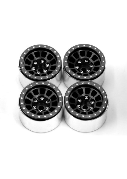 8pcs 1.0 Inç Metal Beadlock Tekerlek Hub Tekerlek Jant 1/18 1/24 Rc Cral Araş TRX4M Axıal SCX24 AX24 Parçalar, Siyah (Yurt Dışından) fırsatları