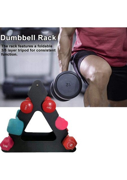 Dumbbells Için 3x Ağırlık Rafı Raf Çok Fonksiyonlu 3/5 Katmanlı Damgalı Dumbel Tutucu Ev Kullanımı Dumbell Raf Standı (Yurt Dışından) indirimleri