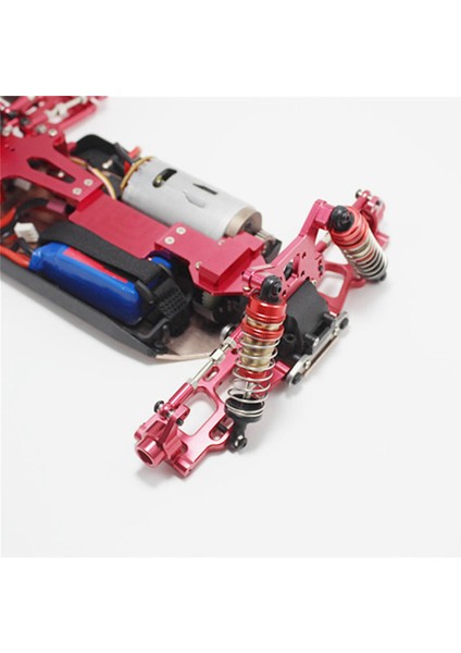 4pcs Metal Direksiyon Kupası Ön Tekerlek Koltuğu Rulmanlı Yükseltme Parçaları Wltoys 144001 1/14 Rc Araba, Kırmızı (Yurt Dışından) indirimleri