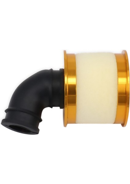 2x Hava Filtresi Sünger Açık Alaşım Alüminyum 04104 1/10 Rc Hobi Modeli Nitro Araba, Altın (Yurt Dışından) modelleri