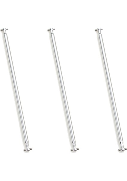 3x 04003 Metal Merkezi Sürücü Şaft Dogbone Hsp Için 170MM 1:10 Yükseltme Parçaları Kamyon Brontosaurus 94111 94107 94170, Gümüş (Yurt Dışından)