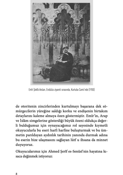 Senûsî’nin Son Yolculuğu - Emîr Şekîb Arslan