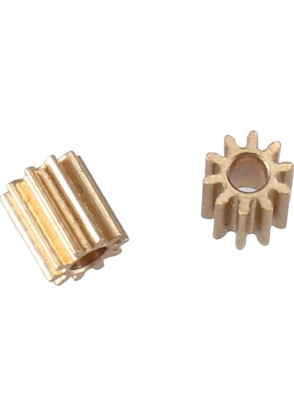 5pcs Pirinç 10T Pinyon Dişli Eksenel SCX24 Için Motor Dişli 1/24 Rc Paletli Araba Yükseltme Parçaları (Yurt Dışından) indirimleri