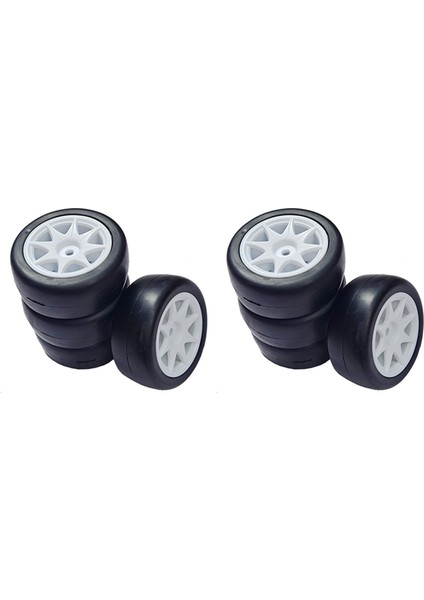 8pcs 58MM Lastikler 1/10 1/12 Rc Drıff Car 3racıng Sakura M5 M5 Mst Tcr Tamiya M05 (Yurt Dışından)