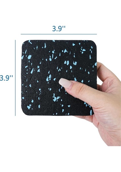 Koşuad Mat Padleri Egzersiz Ekipmanları, Ses Yalıtım Şok Emici Mat, Koşu Bandı Yıkayıcı Için Zemin Koruması (Yurt Dışından) modelleri