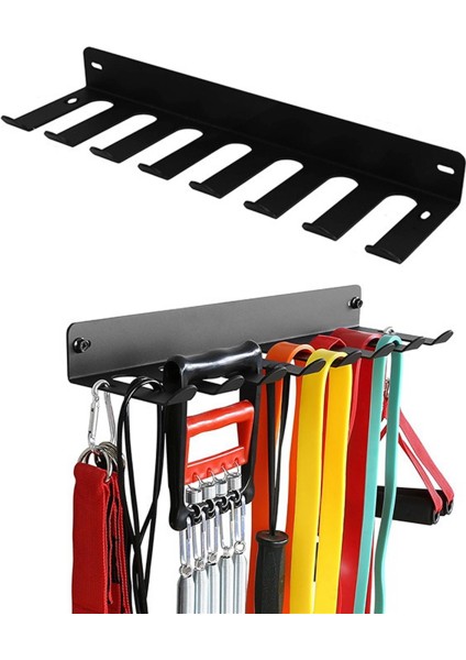 Çok Amaçlı Spor Salonu Depolama Rafı, Kanca Ağır Hizmet Tipi Çelik Spor Salonu Organizatör Duvar Montaj Askısı Ev ve Pro 17 Inç (Yurt Dışından) indirimleri