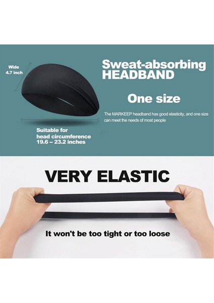 6 Paket Spor Kafa Bandı Erkekler Için Ter Bantları Spor Ter Bantları Erkek Egzersiz Bisiklet Sürüyor Ince Fitness Spor Salonu Yoga (Yurt Dışından) modelleri