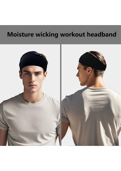 6 Paket Spor Kafa Bandı Erkekler Için Ter Bantları Spor Ter Bantları Erkek Egzersiz Bisiklet Sürüyor Ince Fitness Spor Salonu Yoga (Yurt Dışından) fırsatları