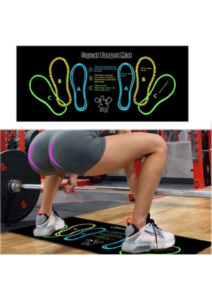 Squat Mat Diz Mat Mat Squat Assist Trainer Pad Glute Eğitimi ve Halter - Çömelme Için Kalça Itme Pedi (Yurt Dışından) fiyatları