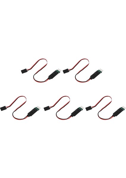 LED lamba Işık Kontrol Anahtarı Panel Sistemi 1/10 1/8 RC HSP TRAXXAS Tamiya CC01 4WD Eksenel SCX10 5 PCS (Yurt Dışından)