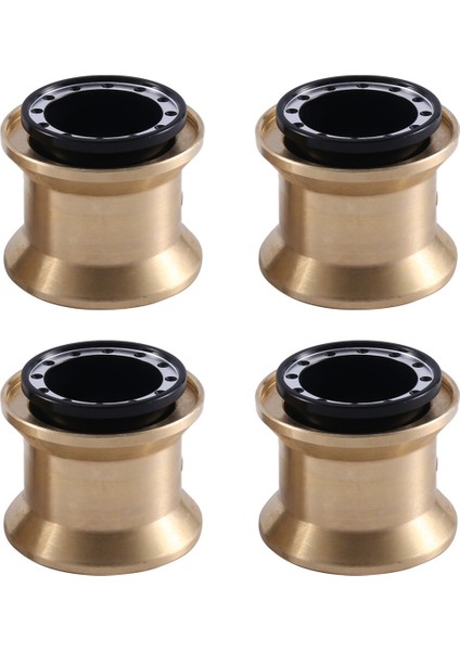 4pcs Pirinç Kelepçe Halkası Metal 1.0 Tekerlek Jant Tekerlek Göbeği FCX24 Max Smasher 1/24 Rc Paletli Araba Yükseltme Aksesuarları, 1 (Yurt Dışından) fiyatları