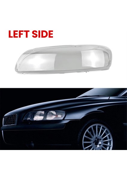 Volvo S60 V60 V70 04-2008 Araç Ön Far Kapağı Far Lambası Lambal Lambası Işık Kapakları Kabuk Sağ (Yurt Dışından)