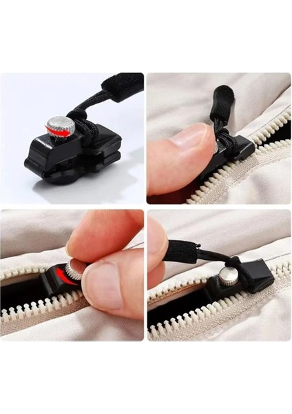 Zip Çekme, Evrensel Fermuar Tamircisi, Zip Kaydırıcı Onarım Anında Kiti, Dikiş Giysileri, Sırt Çantaları Için Sırt Çantaları (S 2pc &amp; M 2pc &amp; L 2pc) (Yurt Dışından) indirimleri