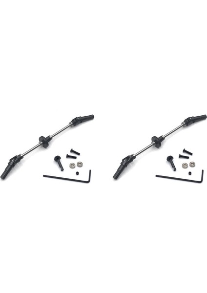 2x Metal Ön Akslı Çelik Dişli Köprüsü Kiti Wpl C14 C24 C34 B14 B24 B16 B36 1/16 Rc Araç Yükseltme Parçaları (Yurt Dışından)