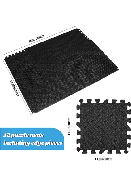 48 Paket Egzersiz Mat, Eva Köpük Gym Mat, Spor Salonu Ekipmanı Için Döşeme Paspasları, Egzersiz, Yoga, Kamp, Çocuklar, Oyun Odası (Yurt Dışından) modelleri