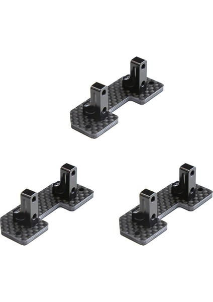3x Karbon Fiber Servo Montaj Aks Up Eksenel SCX10 SCX10 Iı 90046 1/10 Rc Prıgler Araç Uçaştırması (Yurt Dışından)