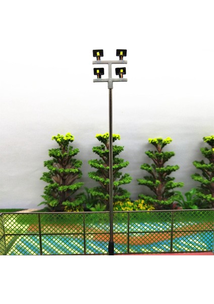 20 Pcs Ho Ölçekli Model Aydınlatma Kulesi, Kule Işıkları Model Işıkları Düzen Tren/bahçe/oyun Alanı/stadyum Için (Yurt Dışından) fiyatları