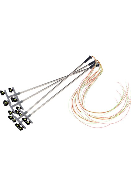 20 Pcs Ho Ölçekli Model Aydınlatma Kulesi, Kule Işıkları Model Işıkları Düzen Tren/bahçe/oyun Alanı/stadyum Için (Yurt Dışından) indirimleri