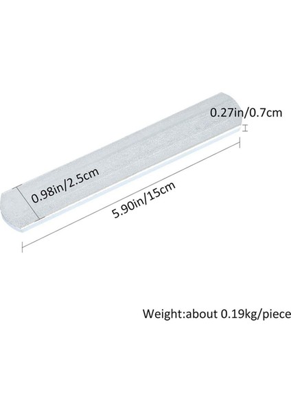 18 Adet Ağırlıklı Yelek Çelik Plakalar Egzersiz Fitness Eğitimi Için Kuvvet Antrenmanı Plakası (Yurt Dışından) fırsatları