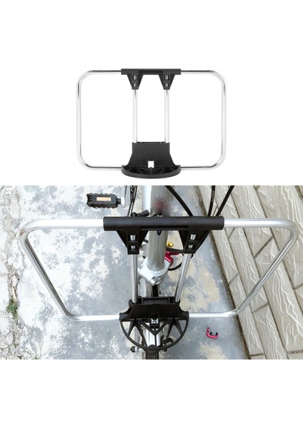 Katlanır bisiklet ön raf çantası monte bisiklet ön kargo raf çantaları S-çanta brompton için (Yurt Dışından) fırsatları