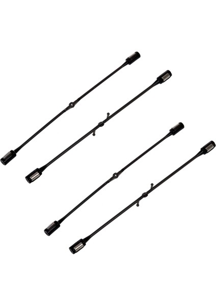 4x sarkaç çubuğu 4ch v911 rc helikopter parçaları helikopter aksesuarları v911-05 siyah (Yurt Dışından)