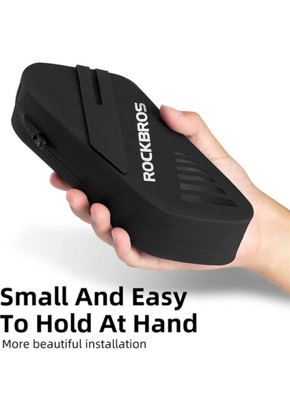 Rockbros 0 6L Bisiklet Sadde Çantası Su geçirmez kuyruk torbası Kuyruk Işığı Asılı MTB Yol Bisiklet Aksesuarları (Yurt Dışından) fırsatları