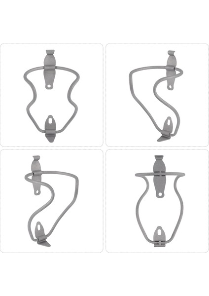 Bisiklet Şişesi Kafesi Ultralight Titanyum Şişe Kafesi 25G Mtb Yol Bisiklet Şişesi Tutucu Bisiklet Aksesuarları (Yurt Dışından)