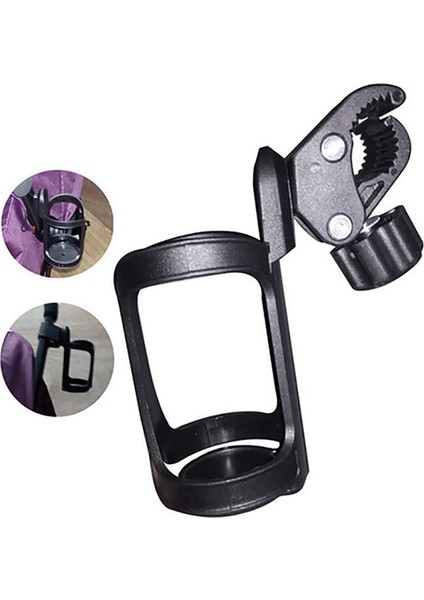 2x Bike Bardak Tutucu Bebek Şişesi Tutucuları Evrensel 360 Derece Dönme Antislip Kupa Içecek Tutucu Bebek (Yurt Dışından) modelleri
