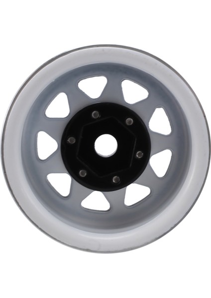 Çelik 1.0 Beadlock Tekerlek Jant Tekerlek Göbeği 1/24 Rc Prwler Arak Axıal SCX24 Deadbolt C10 Jeep Gladiator Bronco, Beyaz (Yurt Dışından) indirimleri