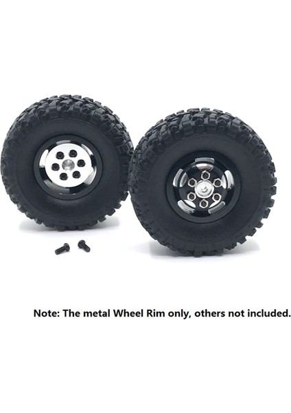 8x Çift Tekerlekli Metal Tekerlek Jant Hub WPL B16 B36 JJRC Q63 Q64 6X6 6WD 1/16 RC Kamyon Araç Parçaları Siyah (Yurt Dışından) modelleri