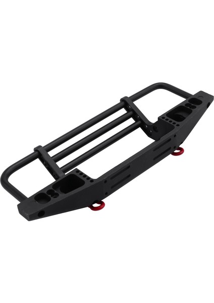 1/10 Rc Prıgler Traxxas Trx4 Trx4 Için 2 LED Işığı ile Ayarlanabilir Metal Ön Tampon Eksenel SCX10 SCX10 Iı 90046 90047, Siyah (Yurt Dışından) modelleri